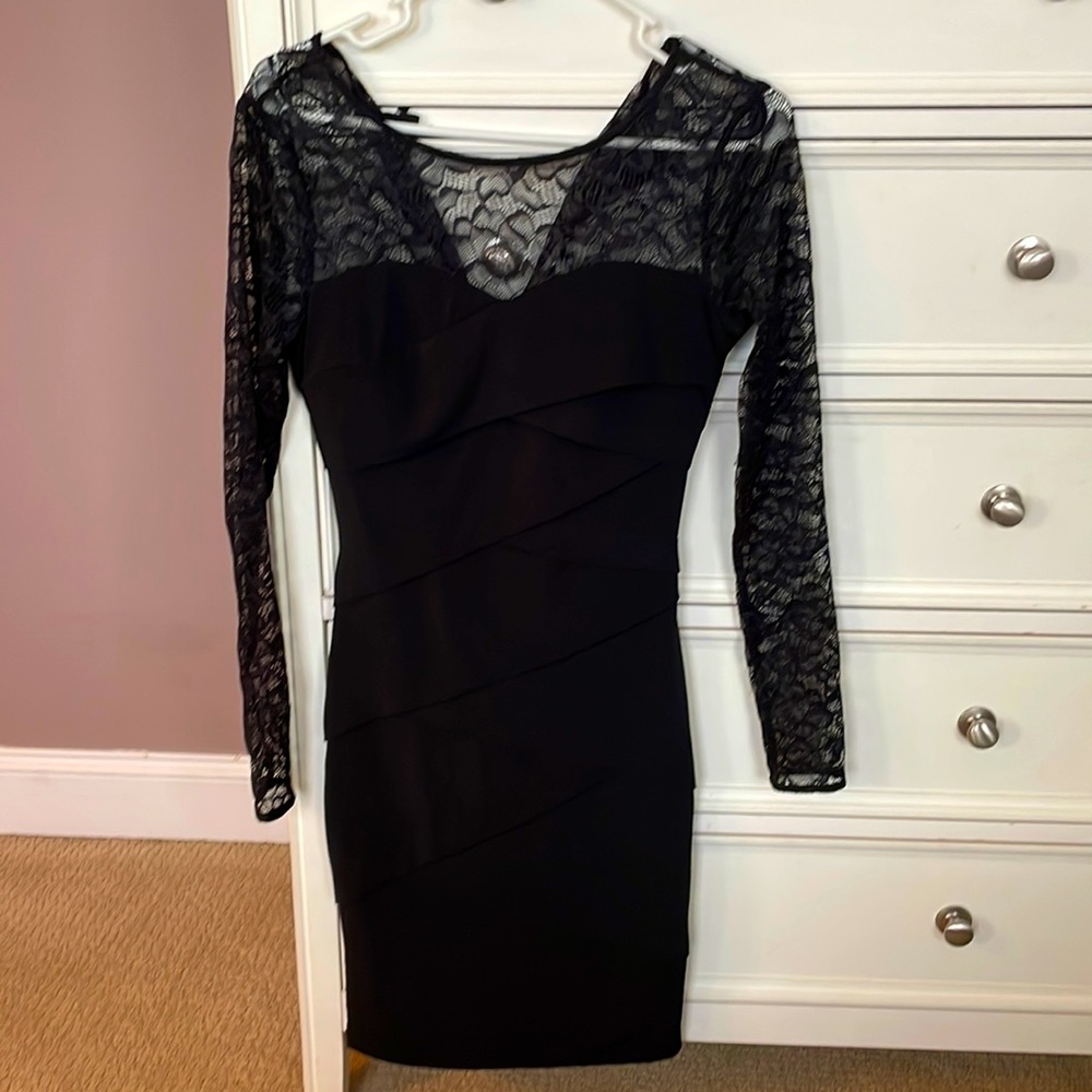 WHBM black body con type dress